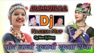 Cg Dj Song | Tor Lali Gulabi Surta Raja | Ft. Chaya Chandrakar | Cg Dance Remix | Dj Nagesh Dj Chotu