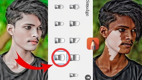 Autodesk sketchbook face smooth editing || face smooth kaisy kare || scketchbook editing #edit