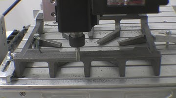 K2CNC - KT1414 & Sherline CNC flash off of Steel Grates