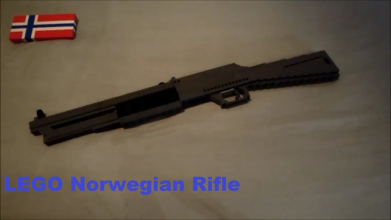 LEGO Norwegian N45 Rifle (Custom) gun mayhem