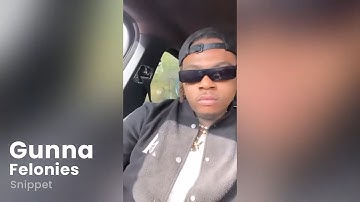 Gunna - Felonies [Snippet]