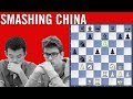 Smashing China - Ding Liren vs Duda | Chess Olympiad 2018 Batumi
