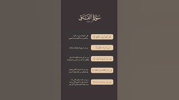 سورة الفلق القارئ ماهر المعيقلي #قران_كريم #قرآن #ماهر_المعيقلي #سورة_الفلق #عثمان_الخميس