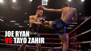 INCREDIBLE FIGHT! Joe Ryan vs Tayo Zahir | Siam Boxing | Supershowdown