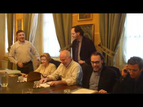 Premio Cirilo Rodrguez. Reunin jurado Ayuntamiento Segovia 28/3/2011 (1)