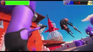 Grue Vs El Macho With Healthbars