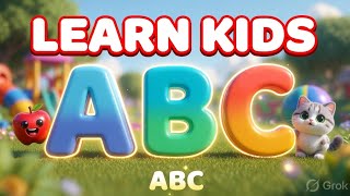 A B C Learning Video for Kids | A for Apple 🍎 B for Ball ⚽ C for Cat 😺 | अ से अनार | Learn Kids