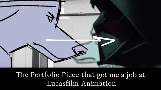 The Portfolio Piece that got me a job at Lucasfilm Animation