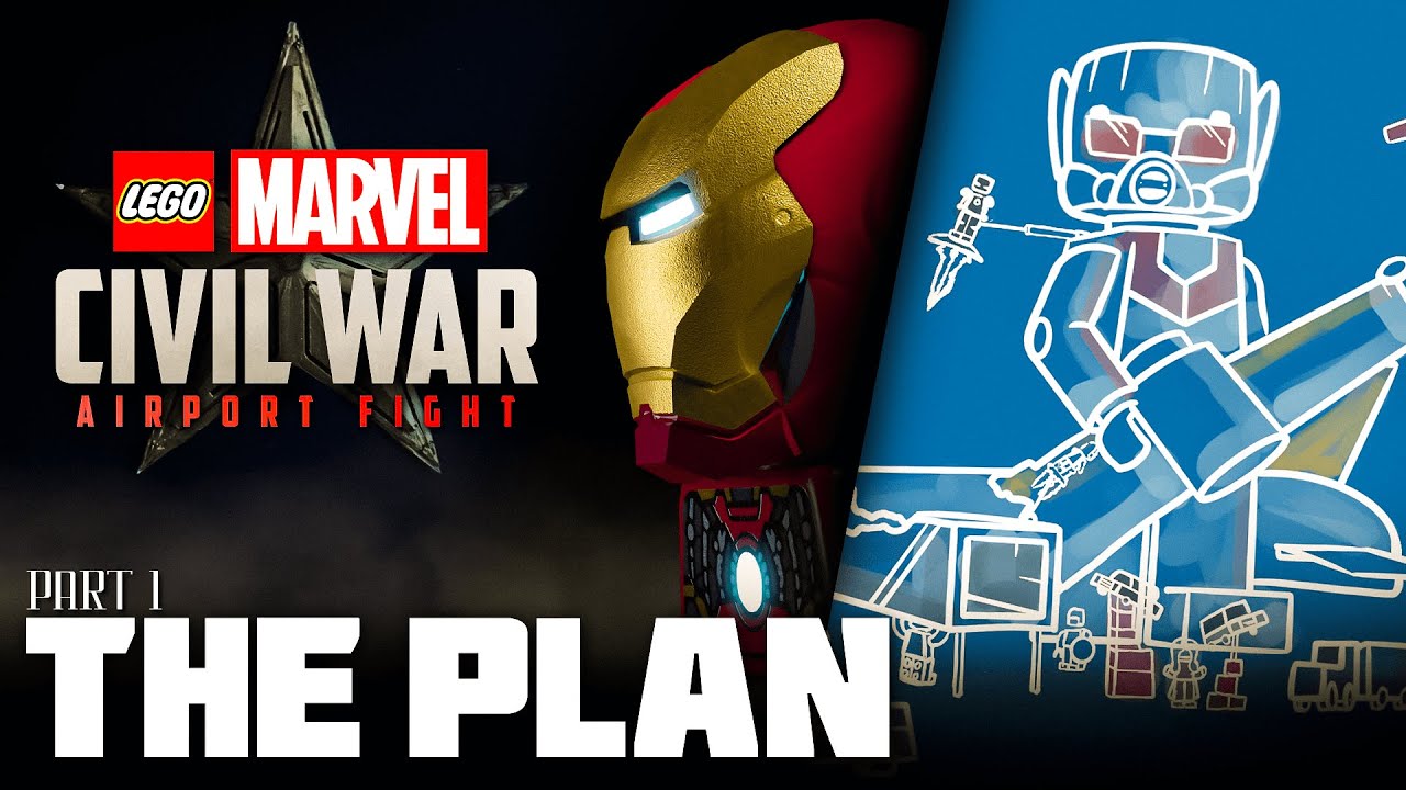 ЗДЕСЬ! Огромный набор LEGO Marvel «Гражданская война: Битва в аэропорту» [ПЛАН] 1/6
