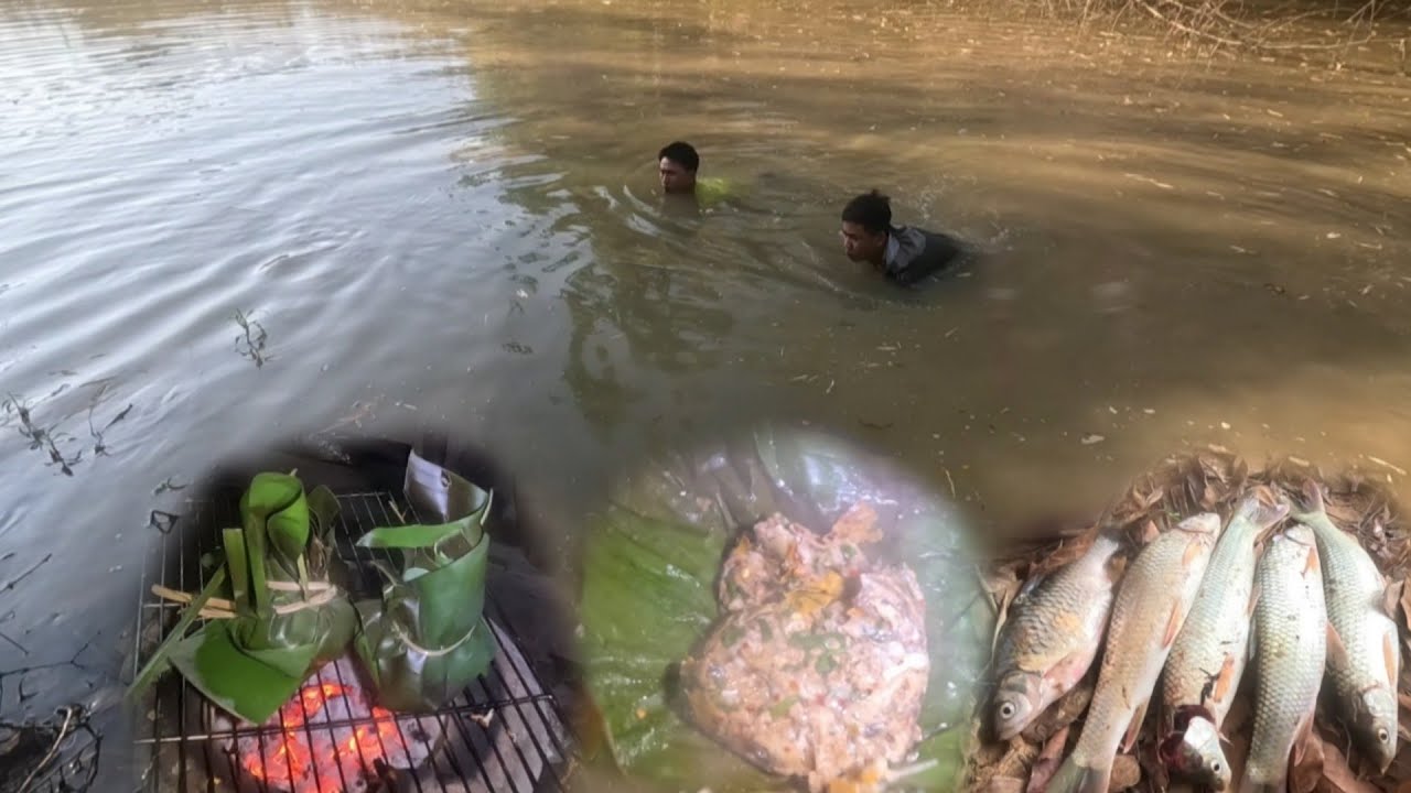 ก้อยหมกปลาใส่มะกอก หอมๆ