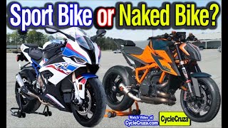 Sport Bike Vs Naked Bike - Which is BETTER?
