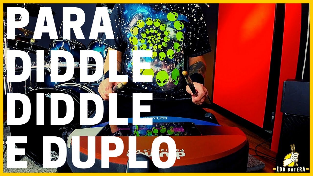 Treine o DUPLO PARADIDDLE + PARADIDDLE DIDDLE em SEXTINAS