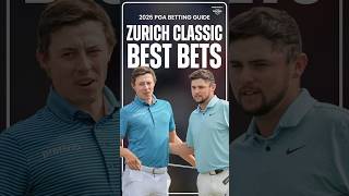 The 3 Best PGA Bets for The Zurich Classic! #shorts