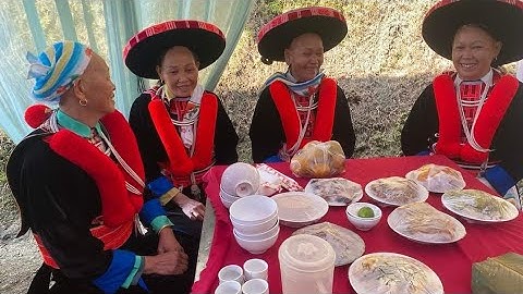 tiếng hát lượn người dân tộc dao đỏ hát giao lưu vui vẻ ngày đám cưới #p 1113