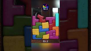 TETRIS IN TRAIN #shorts  #blender #tetris #games #puzzle #train screenshot 2