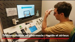 La téléconsultation en pharmacie permet un rendez-vous rapide et plus sérieux