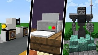 СЕКРЕТНЫЕ ДЕКОРАТИВНЫЕ ПОСТРОЙКИ MINECRAFT, КОТОРЫЕ ВЫ МОЖЕТЕ ПОСТРОИТЬ! ТУТОРИАЛ