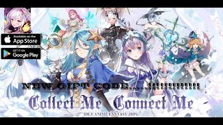 Girl's Connect: Idle RPG~gameplay+Code Redeem screenshot 4