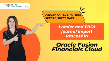 Create Journals Using Spread Sheet Data Loader and FBDI journal import Process in Oracle Fusion
