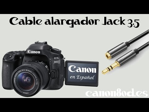 Video: ¿Tiene la Canon 80d un conector para auriculares?