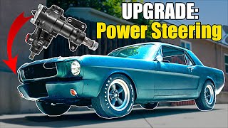 My 1965 Mustang Gets Power Steering | Borgeson Install