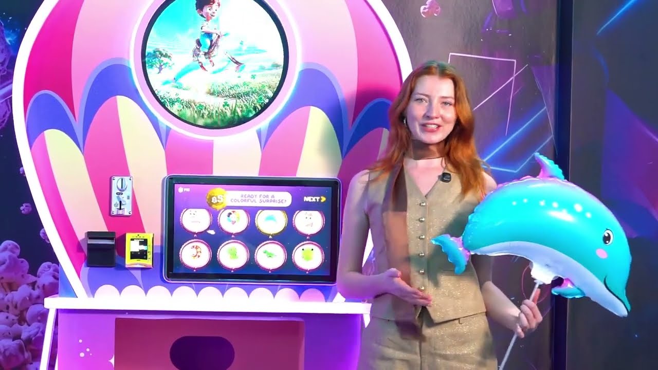 Balloon Magic: robotic balloon bouquet vending machine by Futureino