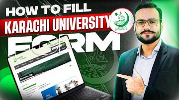 How to Fill Karachi University Form | Karachi University Admission Form Guide | KU 2025 Form Guide