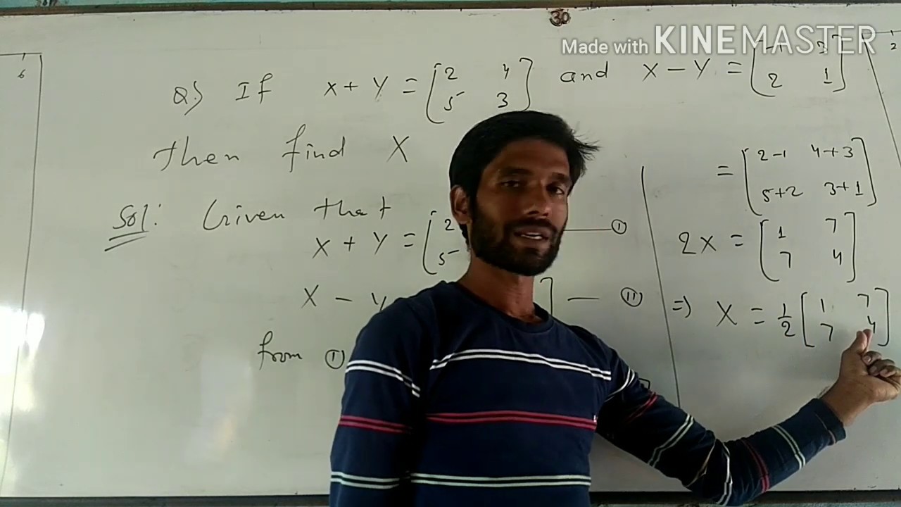 Properties Of Matrix Addition YouTube Properties Of Matrix Addition YouTube