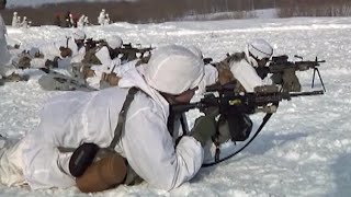 日米雪中戦訓練 NorthWind2 陸上自衛隊(第1空挺団･第5旅団) 北海道･矢臼別演習場