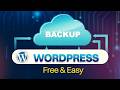 How to Backup Your WordPress Website (FREE &amp; EASY)