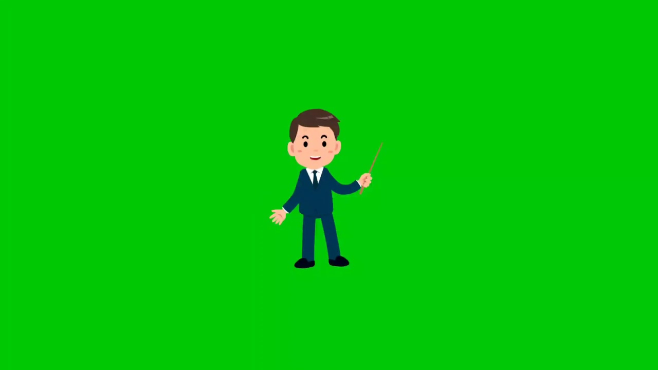 Green Screen Business Man 3