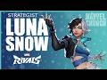 Marvel Rivals Luna Snow Gameplay