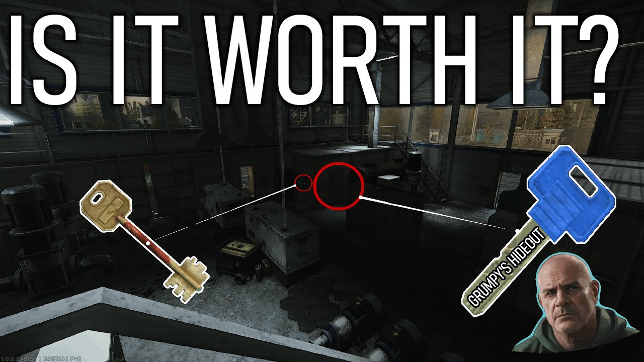 Будете ли вы использовать ключ от убежища «Grumpy» в игре Escape From Tarkov?