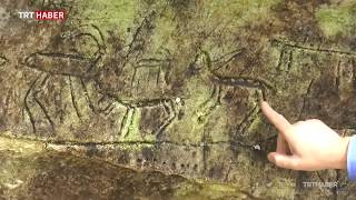 Atatürk Barajı Kıyısında Paleolitik Dönem Kaya Resimleri Bulundu