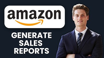 NEW! How to Generate Sales Reports in Amazon Seller (2025) 📊 | Complete Guide to Amazon Analytics