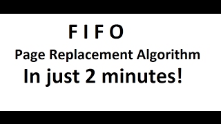 FIFO page replacement algorithm within 2minutes | Bangla Tutorial