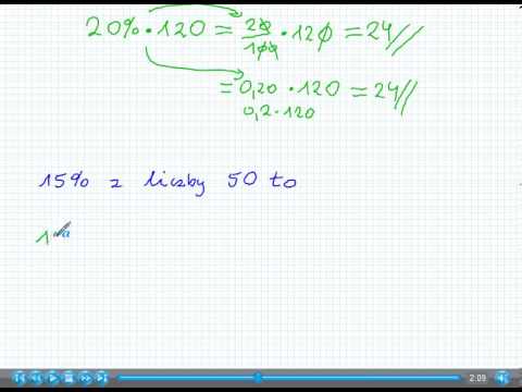 Wideo: Jak Odjąć Procenty Od Liczby