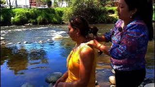 ASMR,ANCESTRAL RITUAL ON THE BANKS OF THE RIVER TO ELIMINATE BAD ENERGY LILIANA