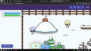 Gimkit Snowbrawl Gameplay