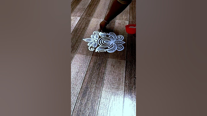 Daily easy rangoli designs#muggulu#kolam#fridayrangoli#shorts@AnithaSirivennela