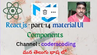 React Js Material UI @coderscoding8772