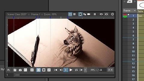 How to Convert Paper Drawing to Digital Drawing and Animation in Opentoonz by Eazidor