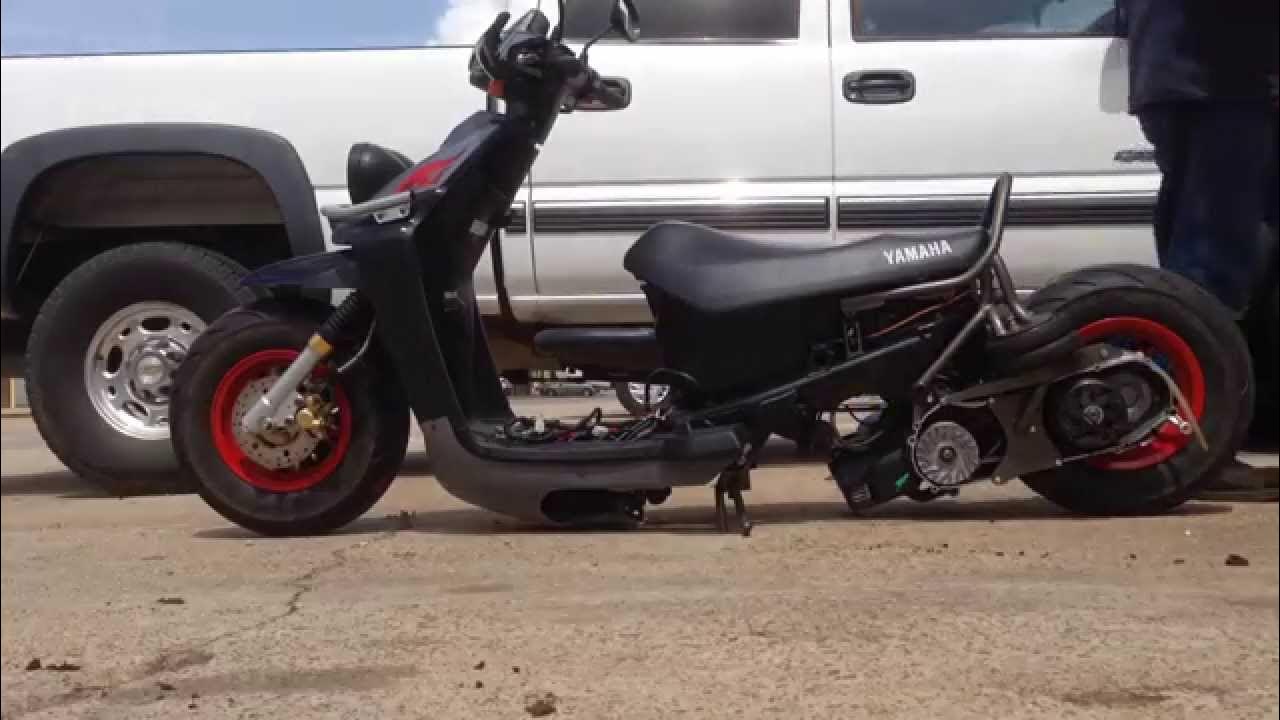 Yamaha BWS 100 вынос зада