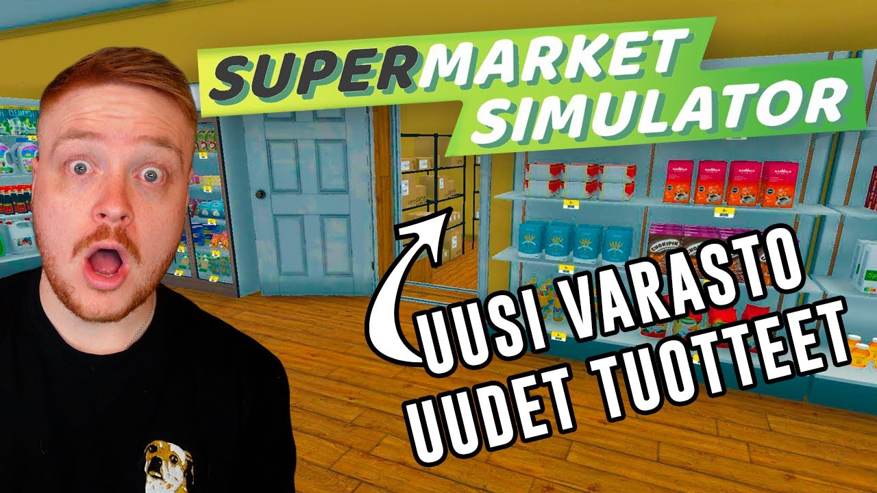 Koska käskitte... - Supermarket Simulator #4