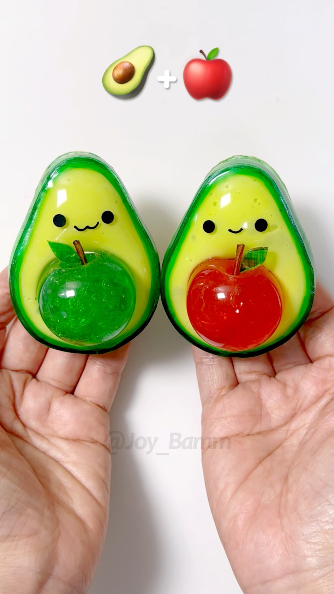 ?+?Avocado+Apple Squishy DIY with Nano Tape!