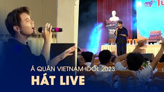 Ca sĩ Lâm Phúc, Á quân Vietnam Idol 2023 hát live trong ngày hội Tư vấn mùa thi 2024