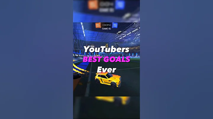 YouTubers and their BEST GOALS👀 #rocketleague #clips #fyp