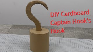 How to Make a DIY Cardboard Captain Hook's Hook