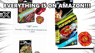 BEYBLADE X HASBRO NEWS EVERYTHING IS UP FOR PREORDER!!!!