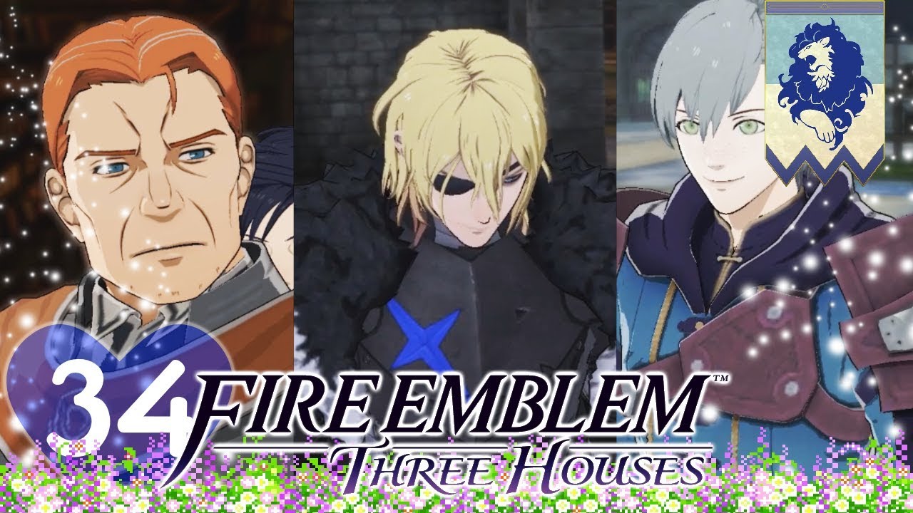 🗡️ Fire Emblem: Three Houses (Blue Lions Gameplay) Azure Moon: 34 - DON ...